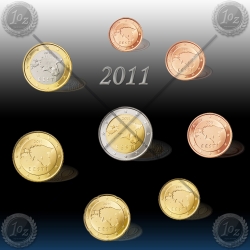 SET kovancev (1 Cent-2€) ESTONIJA 2011